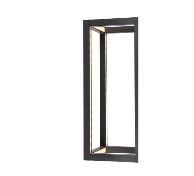 Applique d'extérieur, Quadrulo, anthracite, IP55, LED, 3000K, 270 lm, L12,5cm, H25cm - SLV