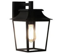 Applique d'extérieur, Richmond Lantern 254, noir, IP23, L25cm, H39cm - Astro