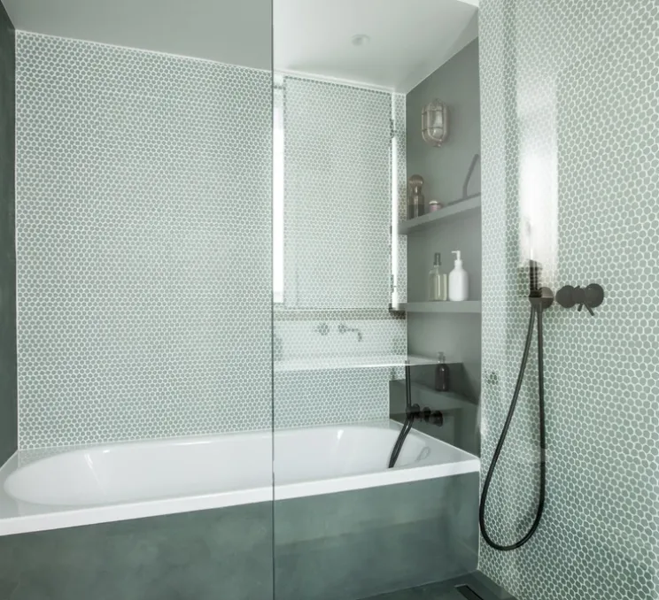 Applique d'extérieur, salle de bain, Cabo, laiton, IP65, H23cm P11cm - FARO