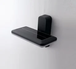 Applique d'extérieur solaire avec détecteur de mouvement intégré, Argo, anthracite, IP54, LED, 4000K, 130 lm, L25cm, H20cm - Nedgis