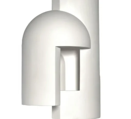 Applique d'extérieur, Soul Story 1 outdoor, blanc, IP64, LED, dim, 2700K, 250 lm, L18,7cm, H28,7cm - DCW éditions Paris