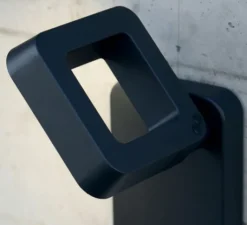 Applique d'extérieur, Square N° 1, Gris noir, IP65, LED, 2700K, 2716 lm, L22,6cm, H25,9cm - Roger Pradier