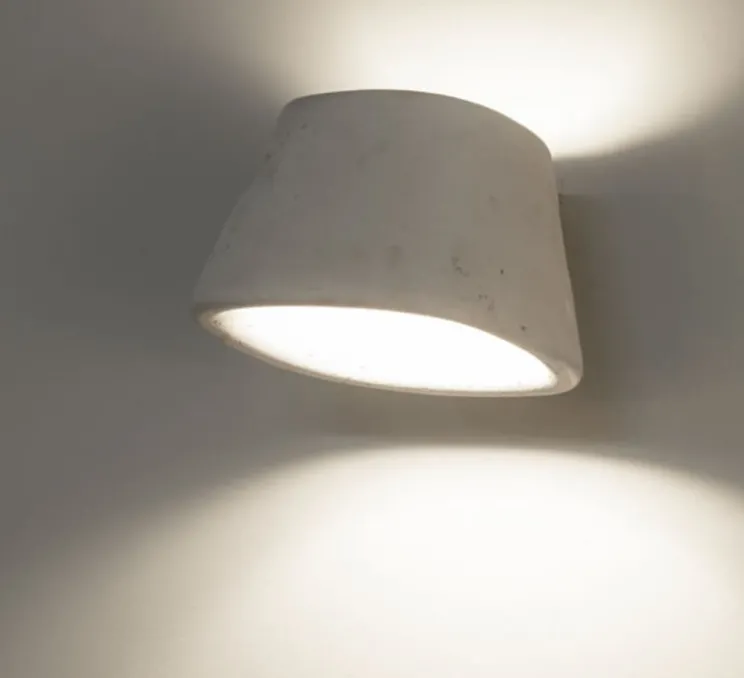 Applique d'extérieur, Tobo, blanc, IP55, LED, 2700K, 900 lm, L24,5cm, H14,5cm - Toscot