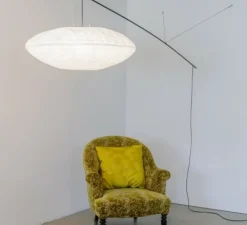 Applique déportée, Nuage perché cumulus, blanc, L232cm, H70cm - Céline Wright