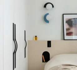 Applique, Finlin 1.0, noir, LED, 3000K, 380lm, L62cm, H2,6cm - Wever & Ducré