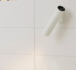 Applique, Link, orientable, blanc, H22cm, Ø5,6cm - Faro