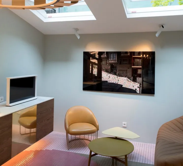 Applique, Link, orientable, blanc, H22cm, Ø5,6cm - Faro