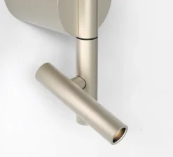 Applique, liseuse, Baton, nickel, LED, 2700K, 191+90 lm, L9cm, H50,8cm - Astro