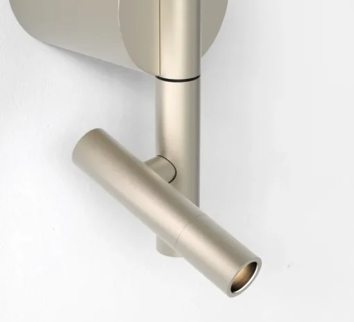 Applique, liseuse, Baton, nickel, LED, 2700K, 191+90 lm, L9cm, H50,8cm - Astro