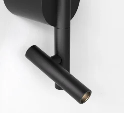 Applique, liseuse, Baton, noir mat, LED, 2700K, 191+90 lm, L9cm, H50,8cm - Astro