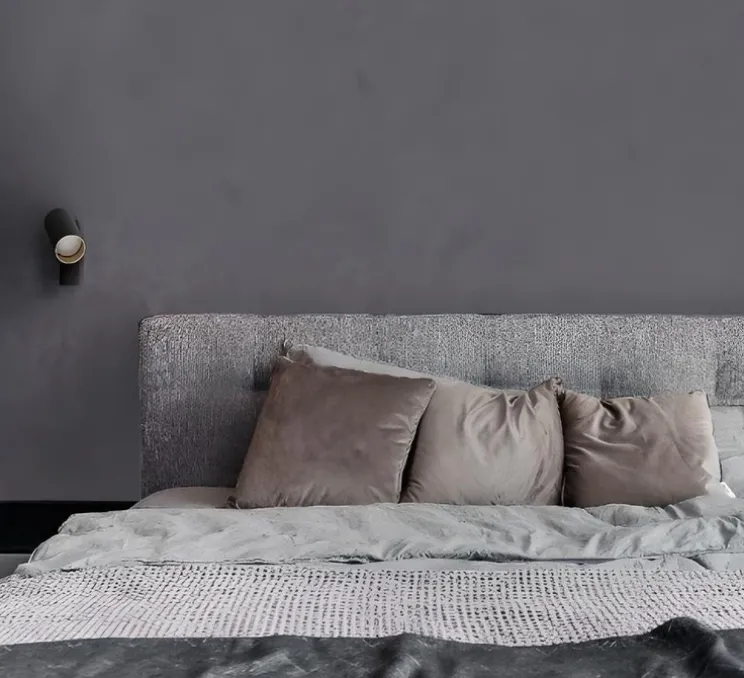 Applique, liseuse, Baudouin, noir et or, L5,5cm, H11cm - Zangra