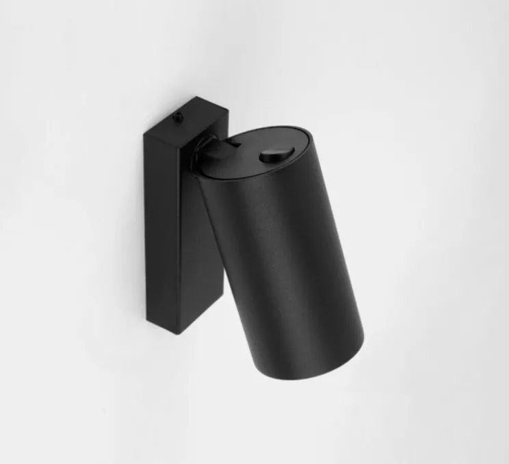 Applique, liseuse, Baudouin, noir et or, L5,5cm, H11cm - Zangra