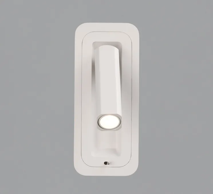 Applique, liseuse, Boheme avec interrupteur, blanc, LED, 3000K, 315 lm, L7,5cm, H18cm - ACB