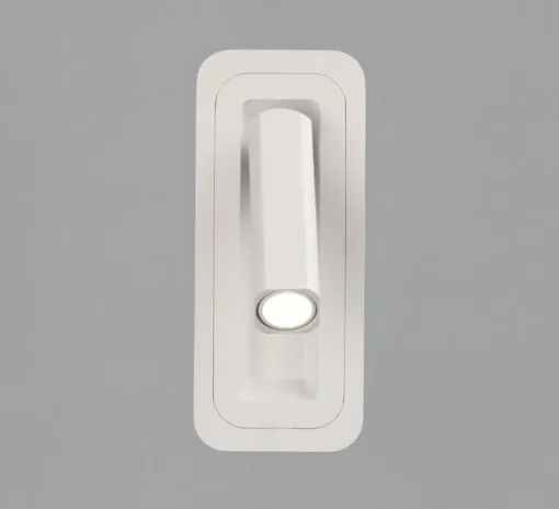 Applique, liseuse, Boheme, blanc, LED, 3000K, 315 lm, L7,5cm, H18cm - ACB