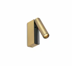 Applique, Liseuse, Cronos, bronze, LED, 2700K, 394 lm, L3cm, H12,1cm - Faro