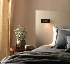 Applique, Liseuse, Digit LED II, noir mat, LED, 2700K, 131lm, L19cm, H8cm - Astro Lighting