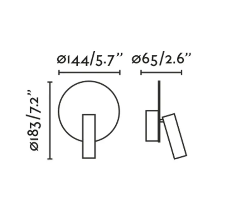 Applique, liseuse, Duas, avec interrupteur et prise USB, blanc, LED, 2700K, 240 lm, L14,4cm, H18,3cm - Faro