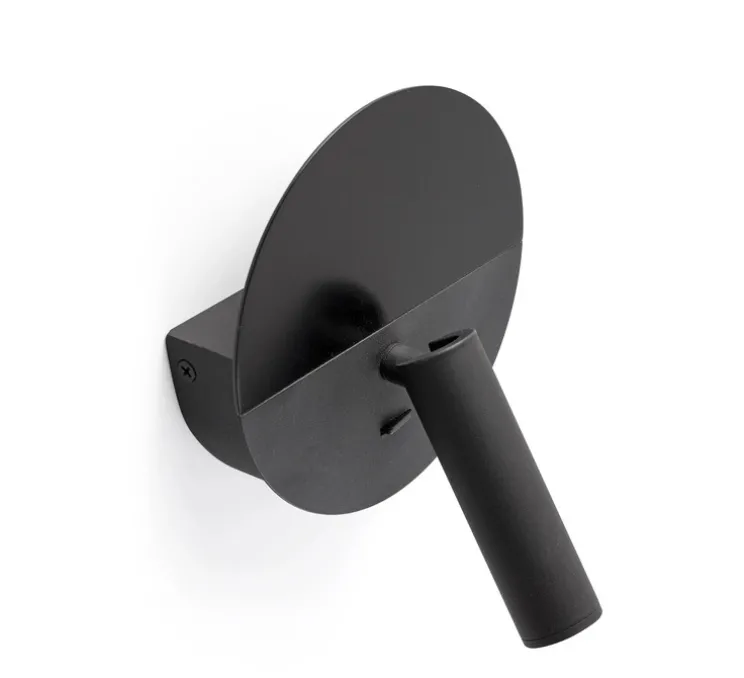 Applique, liseuse, Duas, noir, LED, 2700K, 240 lm, L14,4cm, H18,3cm - Faro
