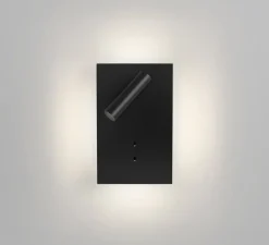 Applique, Liseuse, Edge Reader Mini, noir mat, LED, 2700K, 149lm, L15cm, H24cm - Astro