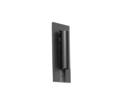 Applique liseuse en saillie / encastrable, Gabo, USB-C, noir, LED, 2700K, 394 lm, L8cm, H18,5cm - Faro