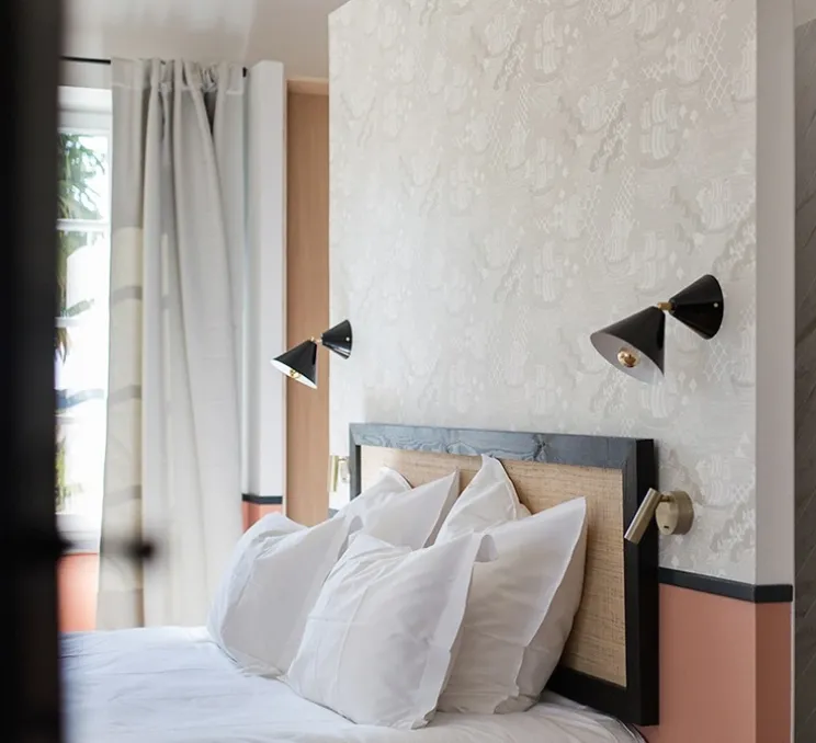 Applique, liseuse, en saillie, BOC, bronze, interrupteur LED, 3000k, 3W, H17cm, Ø7,5cm - Faro