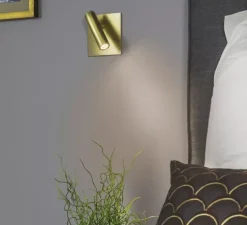 Applique, Liseuse, Enna Square Switched, or mat, LED, 2700K, 111lm, L11cm, H11cm - Astro Lighting