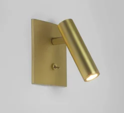 Applique, Liseuse, Enna Square Switched, or mat, LED, 2700K, 111lm, L11cm, H11cm - Astro Lighting