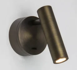 Applique, Liseuse, Enna surface LED, bronze, avec interrupteur, LED, 2700K, 111lm, L8cm, H11cm - Astro Lighting