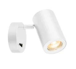 Applique, Liseuse, Enola B, blanc, avec interrupteur, H11,6cm, Ø9cm - SLV