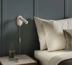 Applique, liseuse, Gio, blanc mat, L8cm, H14cm - Astro