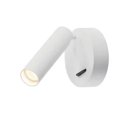 Applique, liseuse, Karpo, blanc, LED, 3000K, 450LmL9cm, H12,5cm, 40°, avec interrupteur - SLV