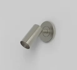 Applique, Liseuse, Micro Recess Unwitched, nickel, LED, 2700K, 164lm, Ø6,1cm, H8,4cm - Astro Lighting