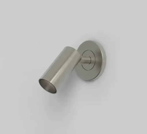 Applique, Liseuse, Micro Recess Unwitched, nickel, LED, 2700K, 164lm, Ø6,1cm, H8,4cm - Astro Lighting