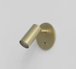 Applique, Liseuse, Micro Recess Switched, or mat, LED, 2700K, 166lm, Ø8cm, H8cm - Astro Lighting