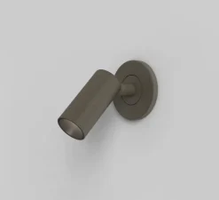 Applique, Liseuse, Micro Recess Unwitched, bronze, LED, 2700K, 164lm, Ø6,1cm, H8,4cm - Astro Lighting