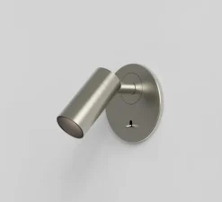 Applique, Liseuse, Micro Recess Switched, Nickel Mat, LED, 2700K, 166lm, Ø9cm, H8cm - Astro Lighting