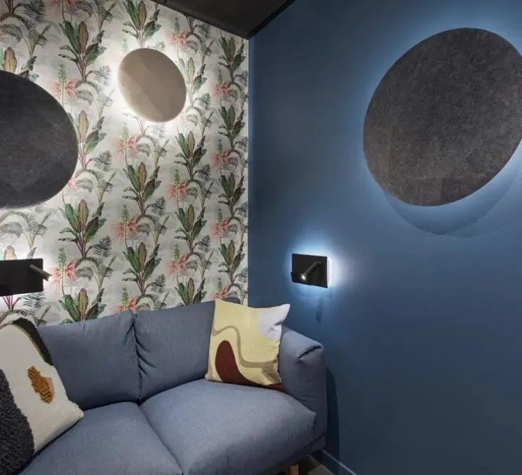 Applique, Liseuse, Somnila Gauche, noir, LED, 3000K, 490 lm, L28cm, H16cm - SLV