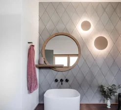 Applique, Miles 3.0, or, LED, 3000k, 280lm, Ø26cm, H3,7cm - Wever&Ducré