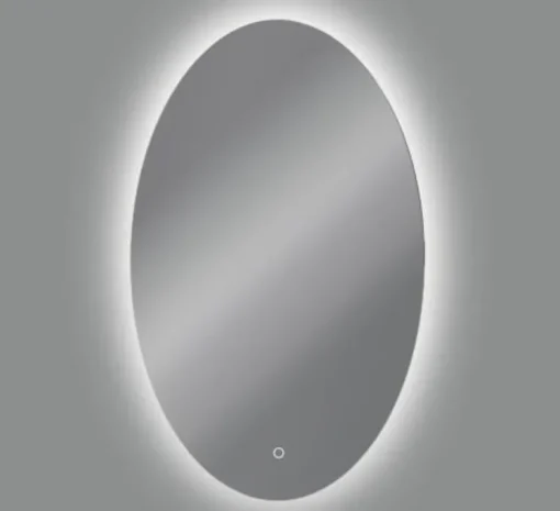 Applique miroir lumineux, Adriana, aluminium, IP44, LED, 3000K, 3458 lm, L67cm, H110cm - ACB