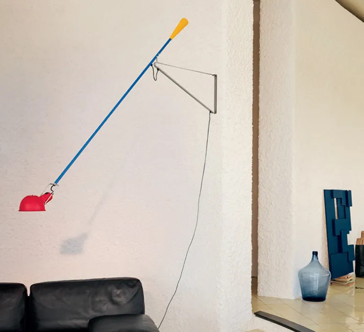 Applique murale, 265, chromatica multicolore, L280cm, H35cm - Flos