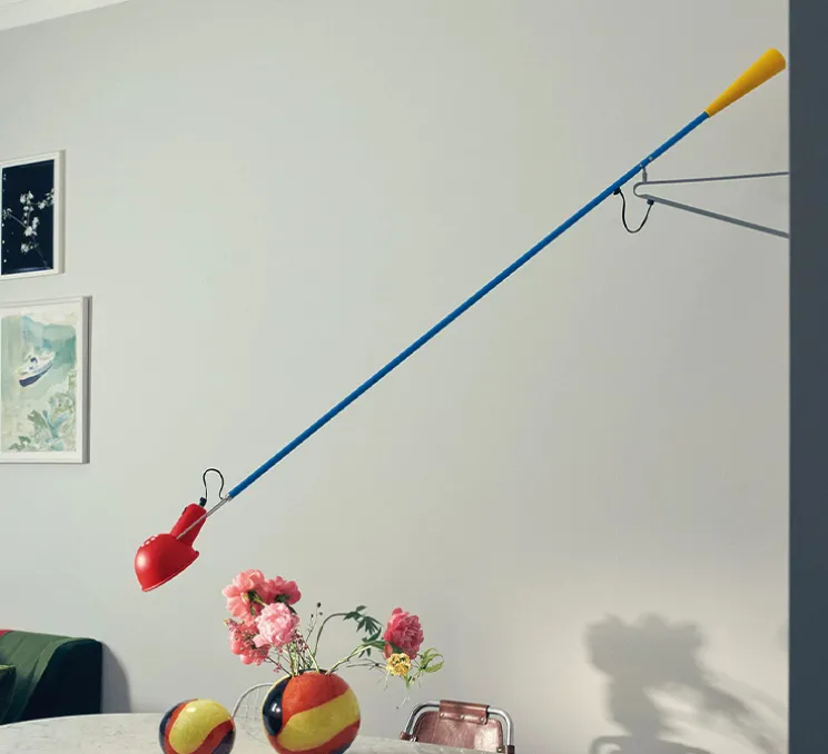 Applique murale, 265, chromatica multicolore, L280cm, H35cm - Flos