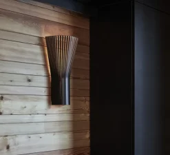 Applique murale, 4231, noir, 3000K, 370lm, H45cm, L25cm - Secto Design