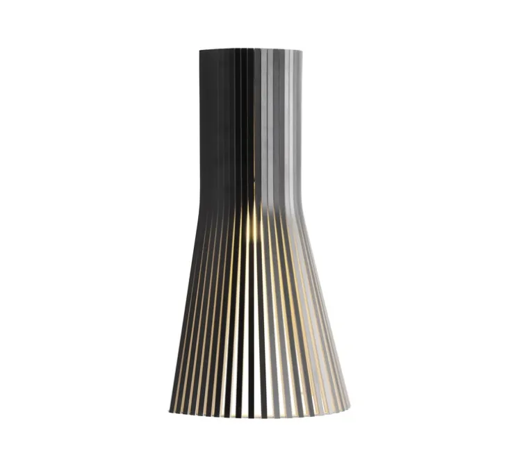 Applique murale, 4231, noir, 3000K, 370lm, H45cm, L25cm - Secto Design