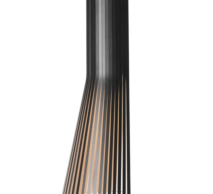 Applique murale, 4231, noir, 3000K, 370lm, H45cm, L25cm - Secto Design