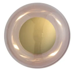 Applique murale - Plafonnier, Horizon 21, vieux rose, Ø21cm, H16,5cm - Ebb and Flow