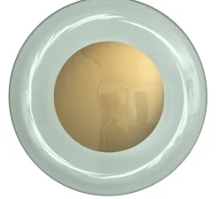 Applique murale - Plafonnier, Horizon 36, Vert forêt, Ø36cm, H22,5cm - Ebb and Flow