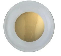Applique murale - Plafonnier, Horizon 29, transparent, or , Ø29cm, H20,5cm - Ebb and Flow