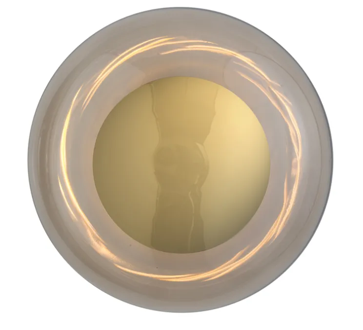 Applique murale - Plafonnier, Horizon 29, châtaigne, Ø29cm, H20,5cm - Ebb and Flow