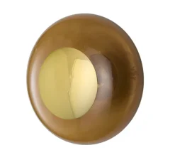 Applique murale - Plafonnier, Horizon 36, toast, Ø36cm, H22,5cm - Ebb and Flow