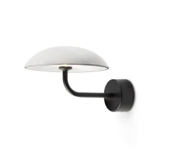 Applique murale, Absidiola A plato, indirecte, blanc, LED, 2700K, 420 lm, L20cm, H16cm - Luxcambra